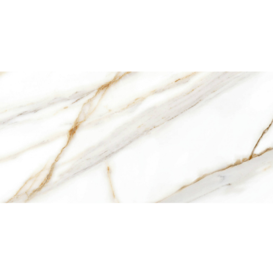 ARDENZA BRILLO 25x50 λευκό γυαλιστερό πλακάκι τοίχου όψη μαρμάρου